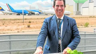 Alejandro Ibrahim, director del aeropuerto
