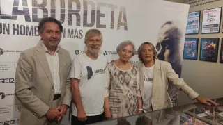 Francisco Querol, Gaizka Urresti, Juana de Grandes y Paula Labordeta.