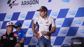 Rueda de prensa del GP de Aragón en Motorland 2022