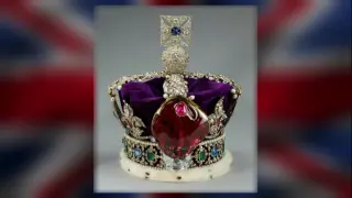 La corona imperial inglesa tiene una piedra preciosa procedente de la España medieval