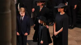 Meghan Markle, junto a la princesa de Gales y sus hijos.