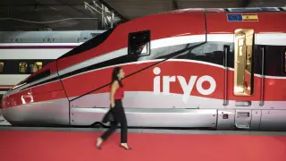 Un tren de Iryo.