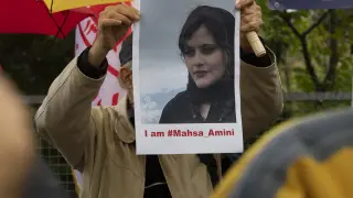 Protestas por la muerte de Mahsa Amini