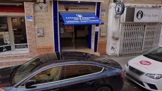 Administración de Loterías nº 49 de Zaragoza, situada en Baltasar Gracián, 10.