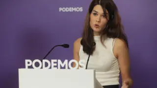 Rueda de prensa portavoces de Podemos