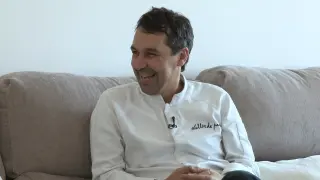Javier Olleros, cocinero gallego dos estrellas Michelin