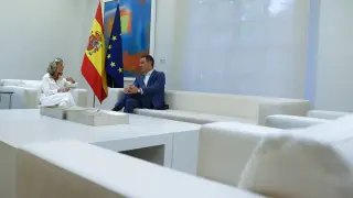 Pedro Sánchez se réune con Yolanda Díaz en Moncloa
