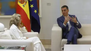 Pedro Sánchez se réune con Yolanda Díaz en Moncloa