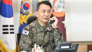 Kim Seung-Kyum, jefe del Estado Mayor de Corea del Sur.