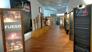 La exposición 'Fallas del Pirineo' se queda en el Museo del Fuego de Zaragoza
