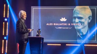 El activista bielorruso, Ales Bialiatski.