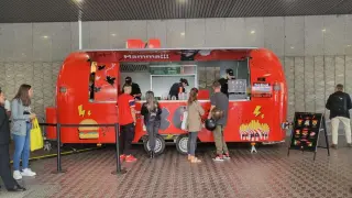 GoXO, la 'food truck' de Dabiz Muñoz, en Zaragoza.