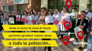 Ataques a sanitarios en Tauste: "Estamos desprotegidos"