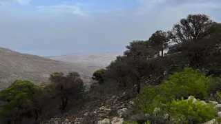 Vista del monte Gurugú, este domingo en la provincia de Nador (Marruecos)