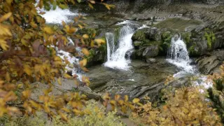 Paisaje de otoño en el Parque Nacional de Ordesa