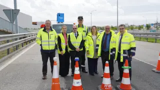 La Dirección General de Tráfico y la Dirección General de Carreteras presentan los conos conectados para obras