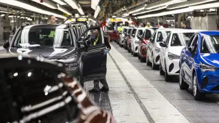 Planta de montaje de Opel España, del grupo Stellantis, en Figueruelas.