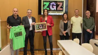 Presentación del Trofeo Ibercaja Ciudad de Zaragoza de campo a través