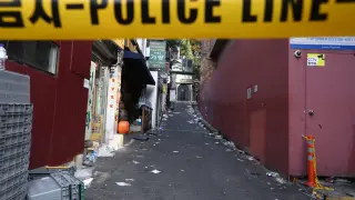 Halloween stampede aftermath in Seoul