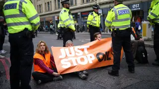 Activists from “Just Stop Oil” protest in London