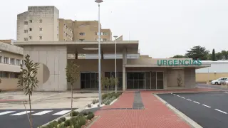 Nueva zona de Urgencias en el Hospital de San Jorge de Huesca 31-10-22 / Foto Javier Navarro[[[FOTOGRAFOS]]]