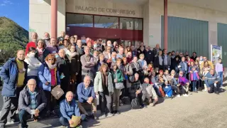 Participantes en las Jornadas de Astronomía 'Estrellas en el Pirineo' de 2021.