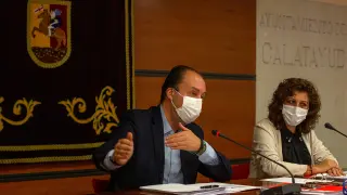 Víctor Ruiz, Sandra Marín, PSOE calatayud