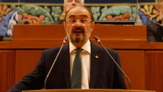 Primera jornada del debate sobre el estado de la Comunidad en Aragón