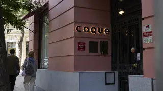 Entrada del restaurante Coque que sufrió un robo el pasado lunes.