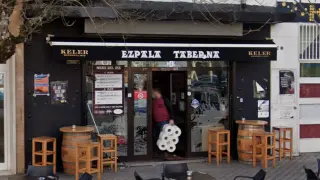Bar Ezpala Taberna en Pamplona, donde tuvo lugar el ataque de los ultras.