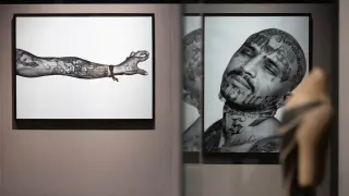 Exposición de tatuajes en el Caixaforum.