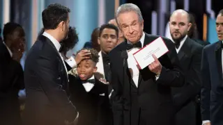 Warren Beatty, en los Oscar de 2017.