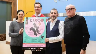 La presentación del Festival de Circo de Zaragoza.