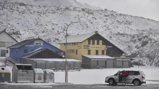 Nieve Portalet Candanchú cadenas carreteras