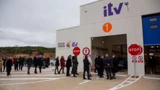 Inauguración ITV en Daroca