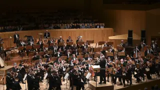 La Sinfónica de la Radio de Baviera, este miércoles, durante su concierto en la Mozart