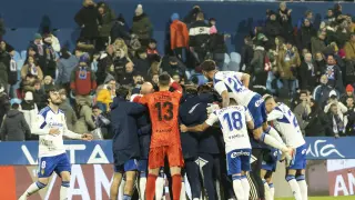 Foto del partido Real Zaragoza-Ibiza, jornada 18 de Segunda División, en La Romareda
