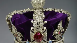 Corona que lucirá Carlos III en la ceremonia del próximo 6 de mayo de 2023.