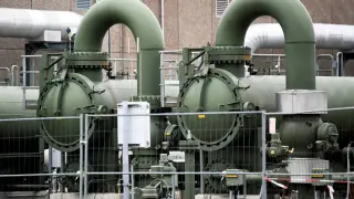 Central de gas en Holanda.