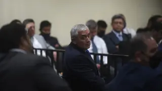 El expresidente guatemalteco Otto Pérez Molina, declarado culpable por los delitos de asociación ilícita y defraudación aduanera.