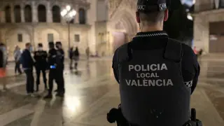 Un agente de la Policía Local de Valencia.