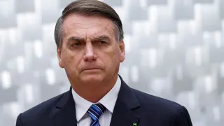 Bolsonaro, en la ceremonia de inauguración de la nueva Corte Superior de Justicia de Brasil.