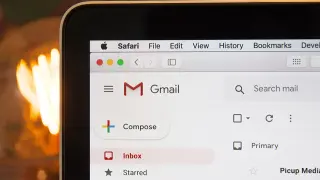 Gmail, el servicio de correo electrónico de Google.