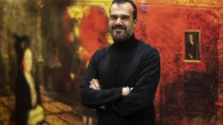 Rubén Ventura, presidente de la Fundación Fero, ayer en Zaragoza.