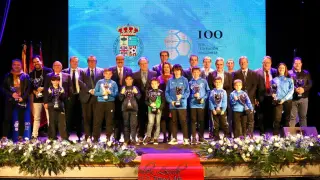 Teruel acogió la anterior gala de clausura provincial del centenario de la RFAF.