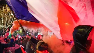 Hinchas franceses y marroquíes protagonizan las primeras tensiones tras la victoria de Francia en el Mundial