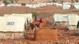 Un campamento de refugiados en el este de Chad, en una imagen de archivo.