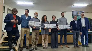 Foto de los premiados en Emprende Rural 2022.