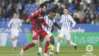 Foto del partido Leganés-Real Zaragoza, jornada 21 de Segunda División