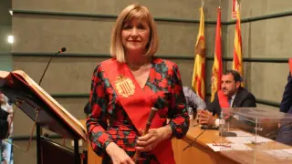 Yolanda Salvatierra, alcaldesa de Gallur